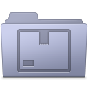 Stock Folder Lavender Icon 128x128 png